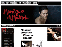 Tablet Screenshot of moniquedimattina.com